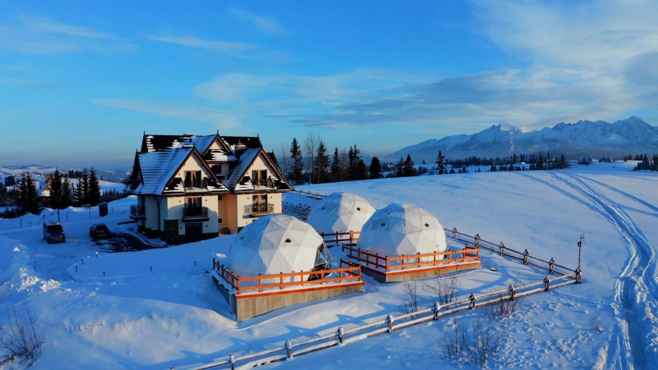 Glamping Pasieka Namiot Glamp Bukowina Tatrzanska - Domki W Gorach Groń Exteriör bild