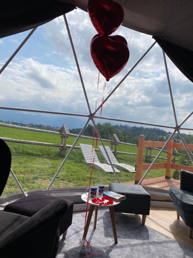 Glamping Pasieka Namiot Glamp Bukowina Tatrzanska - Domki W Gorach Groń Exteriör bild