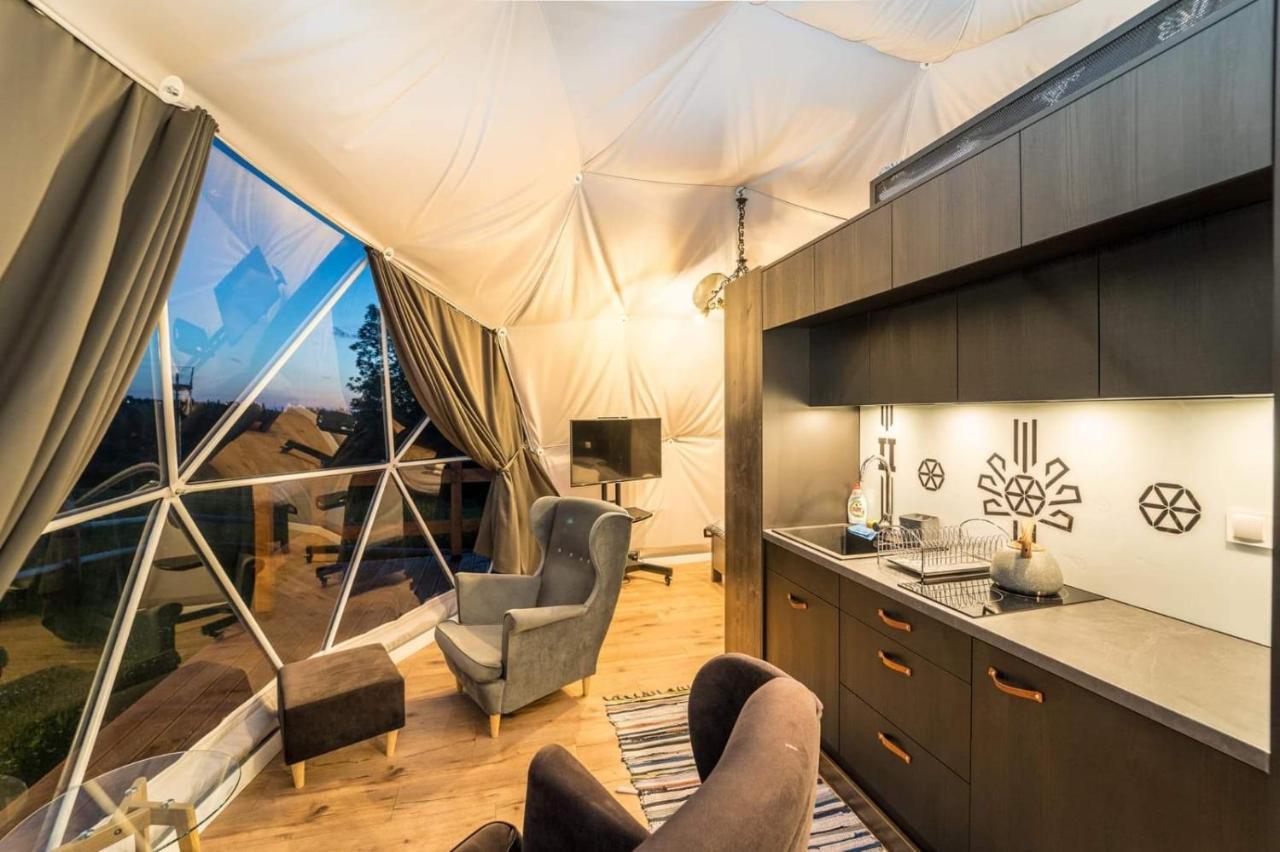 Glamping Pasieka Namiot Glamp Bukowina Tatrzanska - Domki W Gorach Groń Exteriör bild