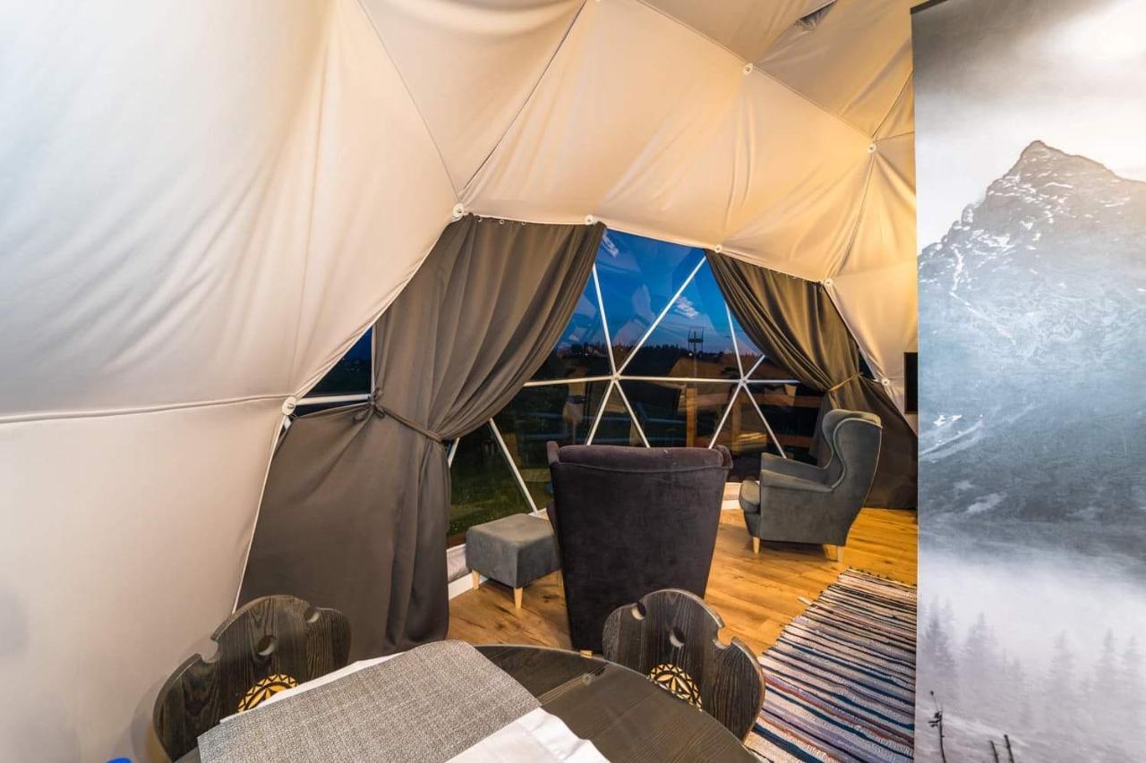Glamping Pasieka Namiot Glamp Bukowina Tatrzanska - Domki W Gorach Groń Exteriör bild