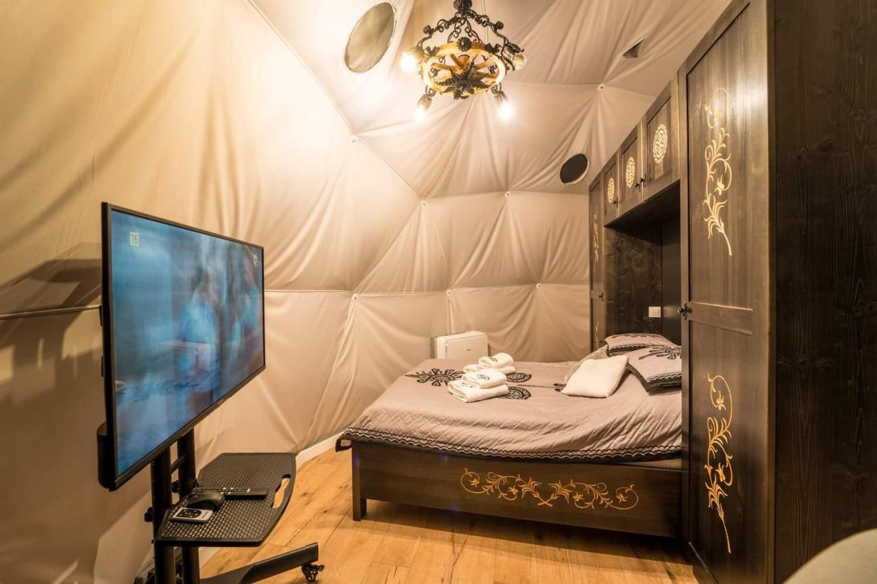 Glamping Pasieka Namiot Glamp Bukowina Tatrzanska - Domki W Gorach Groń Exteriör bild