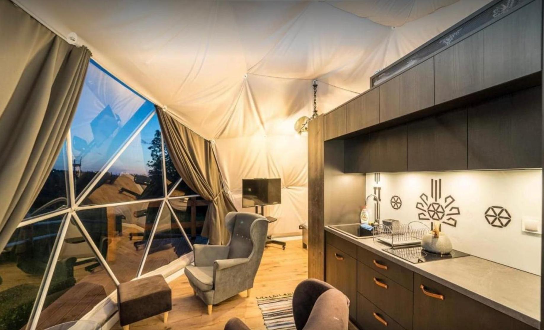 Glamping Pasieka Namiot Glamp Bukowina Tatrzanska - Domki W Gorach Groń Exteriör bild