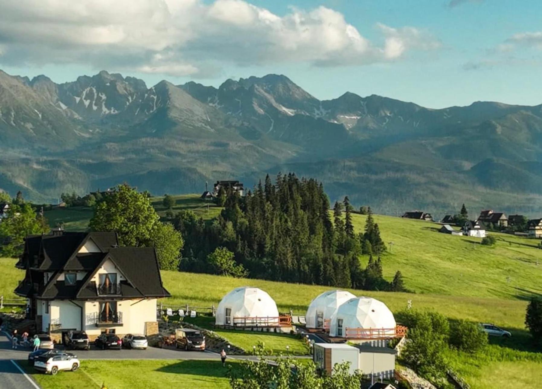 Glamping Pasieka Namiot Glamp Bukowina Tatrzanska - Domki W Gorach Groń Exteriör bild