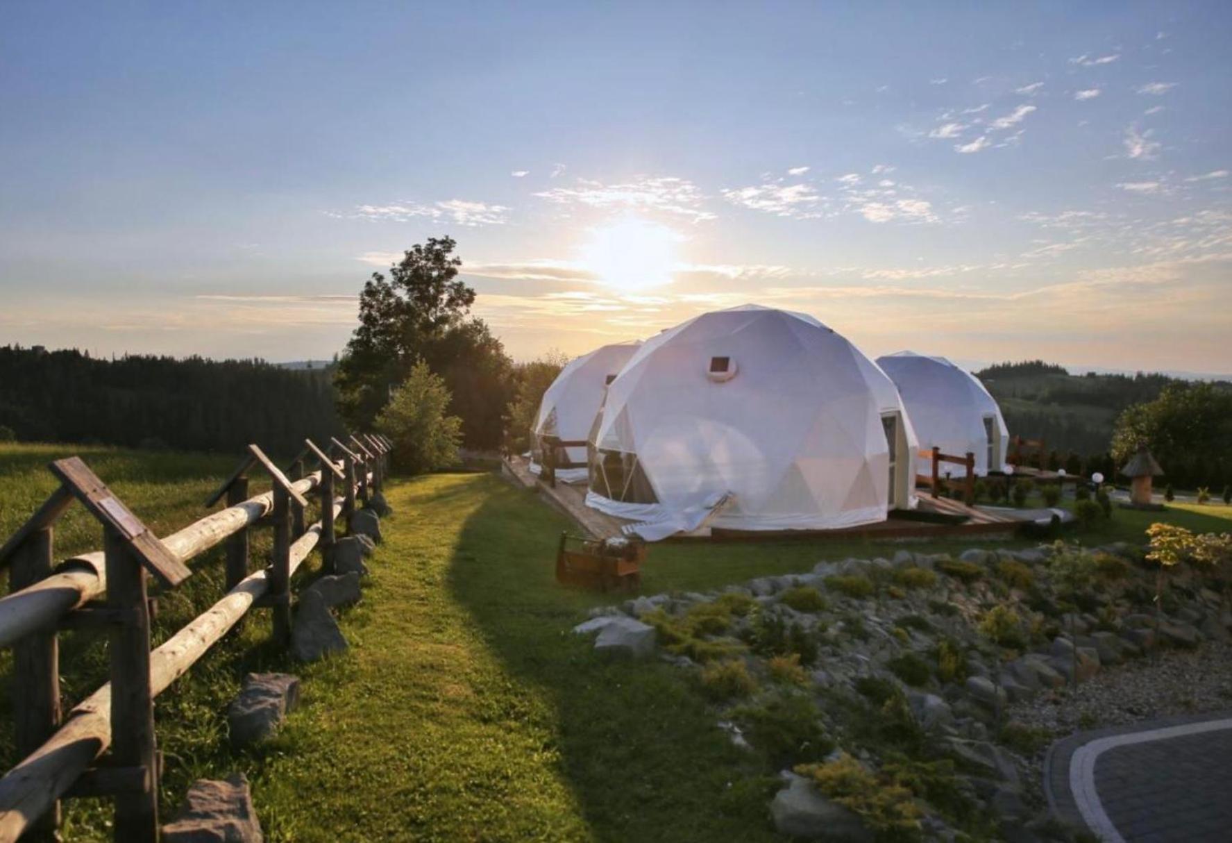Glamping Pasieka Namiot Glamp Bukowina Tatrzanska - Domki W Gorach Groń Exteriör bild