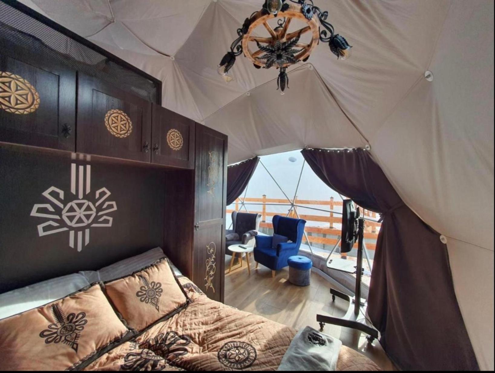 Glamping Pasieka Namiot Glamp Bukowina Tatrzanska - Domki W Gorach Groń Exteriör bild