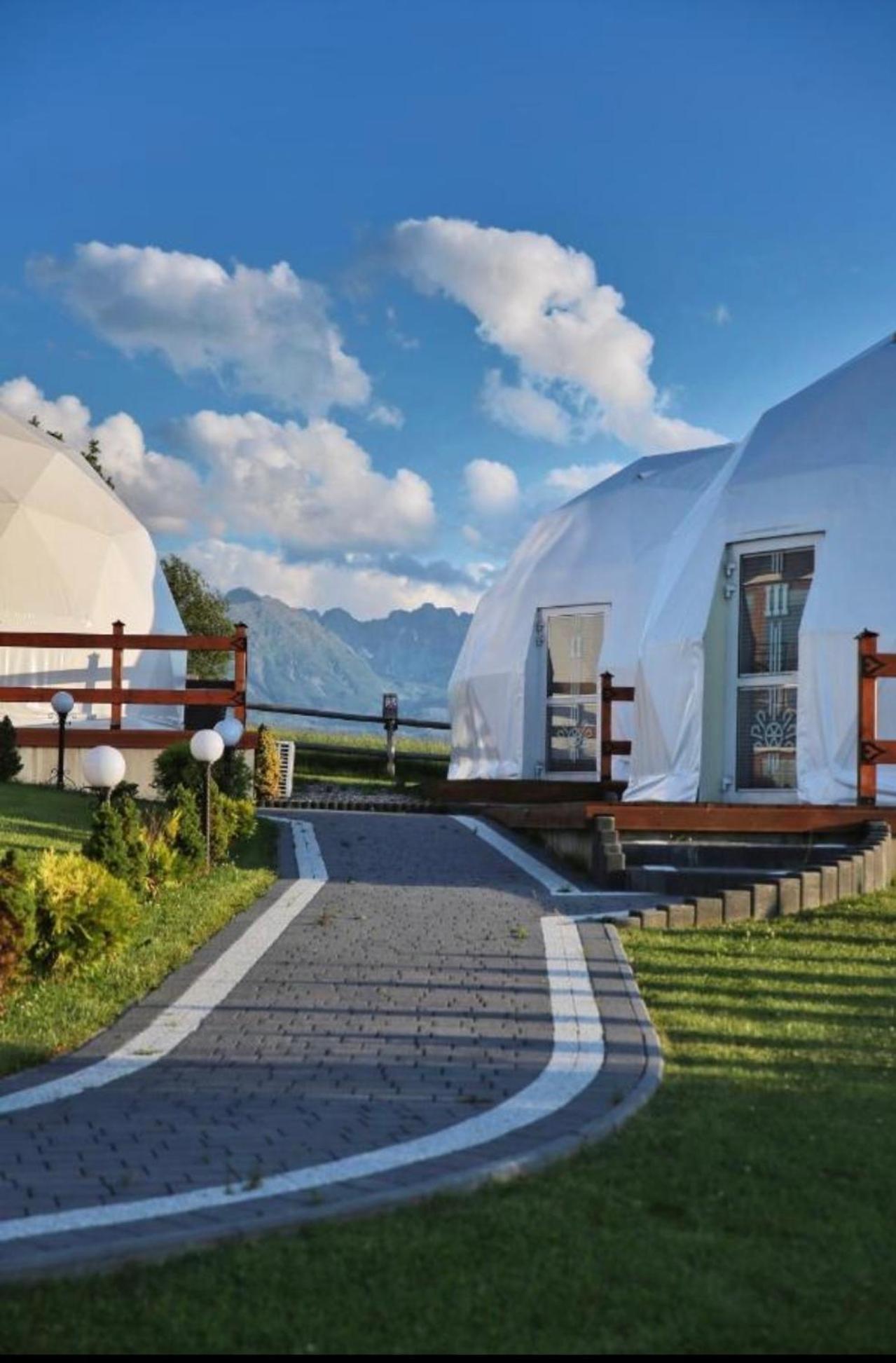 Glamping Pasieka Namiot Glamp Bukowina Tatrzanska - Domki W Gorach Groń Exteriör bild