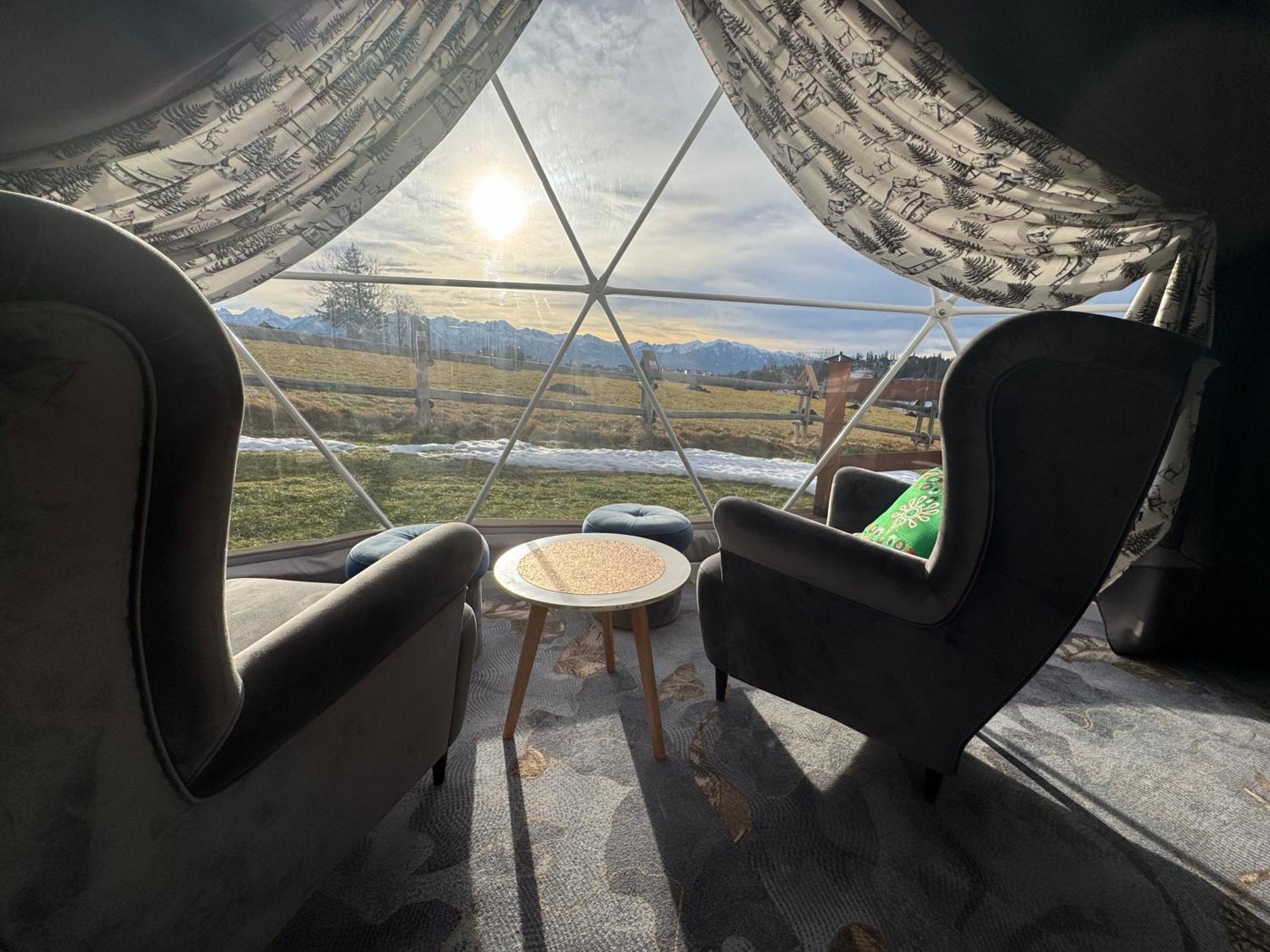Glamping Pasieka Namiot Glamp Bukowina Tatrzanska - Domki W Gorach Groń Exteriör bild